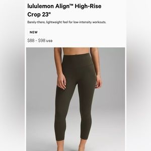 Lululemon Align Leggings